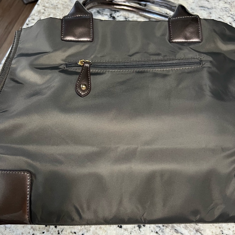 Tory Burch Pewter Large Tote - Picture 4 of 4
